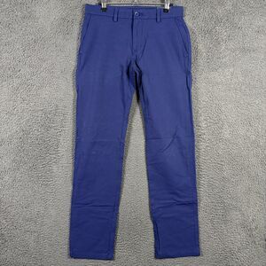 Vineyard Vines Pants Mens 28x32 Blue On The Go Slim Fit Lightweight Golf Stretch